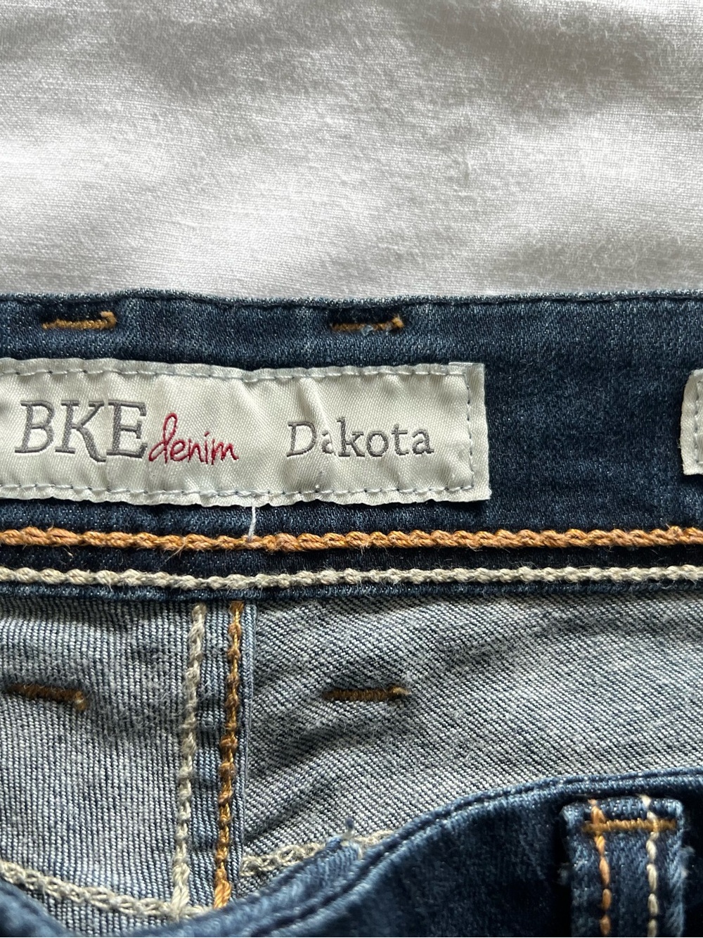 BKE Indigo Bootcut Jeans with Faded Detail - Picture 5 of 11